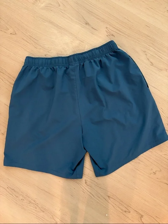 Gymshark Blue Men's Athletic Shorts - Picture 3 of 4